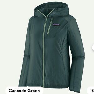 Patagonia Alpine Houdini Jacket Windbreaker Cascade Green